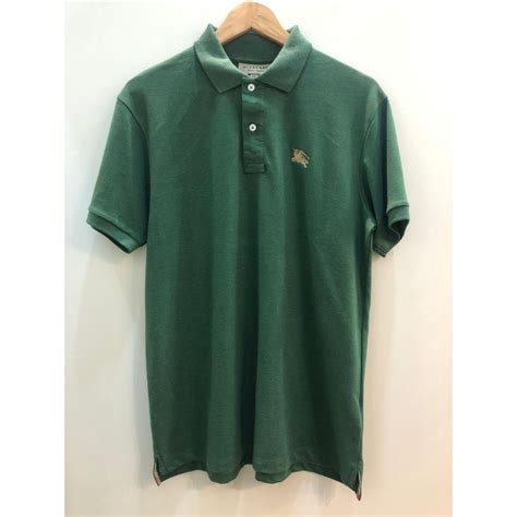 polo burberry verde